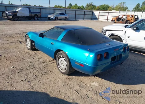 1992 Chevrolet Corvette из США, поврежденный, VIN 1G1YY23P0N5108637